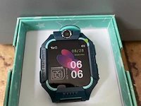1x smartwatch voor kinderen – locatie – bellen – camera 2g – belfunctie – track - roze met zwart - afbeelding 2 van  11