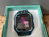 1x smartwatch voor kinderen – locatie – bellen – camera 2g – belfunctie – track - roze met zwart - afbeelding 2 van  11