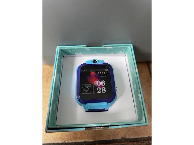 1x smartwatch voor kinderen – locatie – bellen – camera 2g – belfunctie – track - zwart met groen - afbeelding 11 van  11