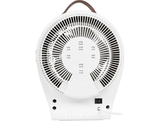 1x tristar ventilator met warmtefunctie ka-5160 afstandsbediening en digitale bedienning - voor kamer 25m - wit tristar - afbeelding 1 van  4