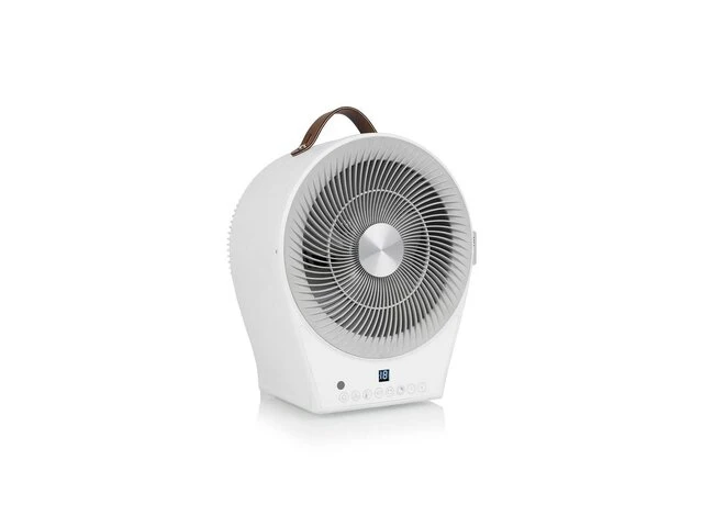 1x tristar ventilator met warmtefunctie ka-5160 afstandsbediening en digitale bedienning - voor kamer 25m - wit tristar - afbeelding 2 van  4