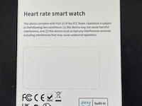 1x veryfit smart watches zwart - afbeelding 3 van  3