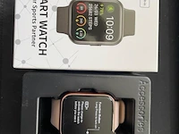 1x veryfit smart watches zwart - afbeelding 1 van  3