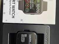 1x veryfit smart watches zwart - afbeelding 2 van  3