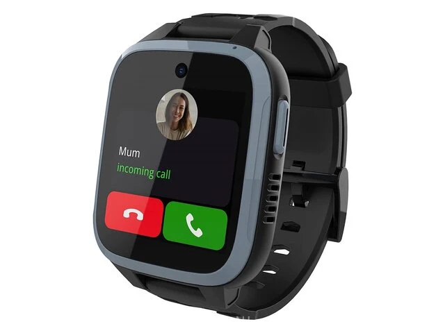 1x xplora xgo3 smartwatch zwart - met gps en simkaart slot - gps & wifi met belfunctie - gps horloge kind - smartwatch kids xplora - afbeelding 1 van  2