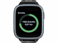 1x xplora xgo3 smartwatch zwart - met gps en simkaart slot - gps & wifi met belfunctie - gps horloge kind - smartwatch kids xplora - afbeelding 2 van  2