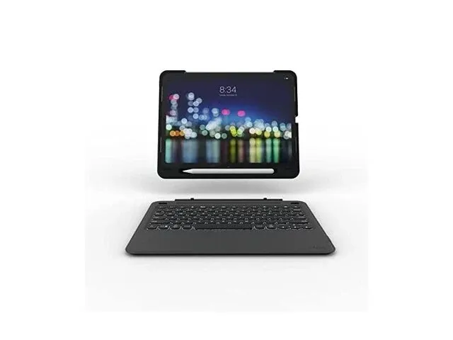 1x zagg slim book go - tablettoetsenbord qwerty zagg - afbeelding 1 van  4