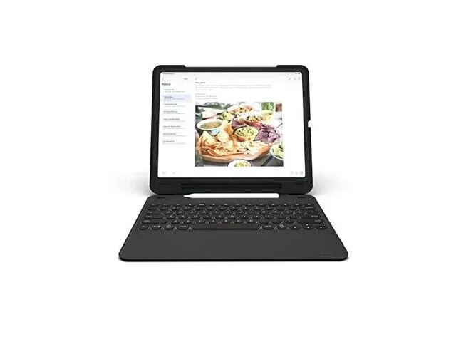 1x zagg slim book go - tablettoetsenbord qwerty zagg - afbeelding 2 van  4