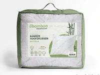 1xbamboo hoofdkussen 60x70cm - afbeelding 1 van  5
