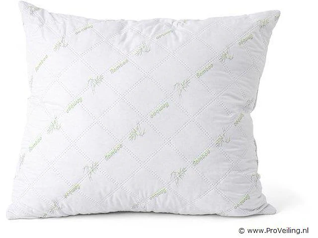 1xbamboo hoofdkussen 60x70cm - afbeelding 2 van  5