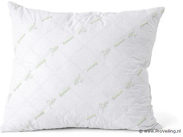 1xbamboo hoofdkussen 60x70cm - afbeelding 5 van  5