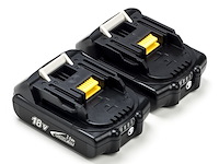 2 accu's makita, bl1820b ltx - afbeelding 1 van  2
