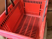 2 boodschappenmandjes gebruikt - afbeelding 5 van  5