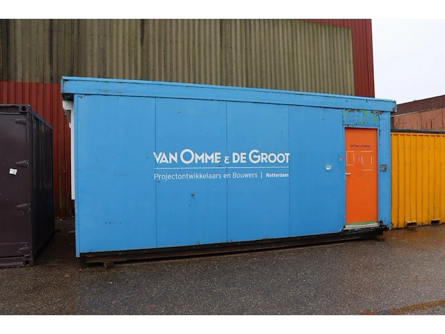 2-delige kantoor-unit. fort. 6.15x5.70m - afbeelding 1 van  1