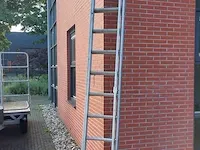 2-delige ladder 2x 12 sports - afbeelding 1 van  6