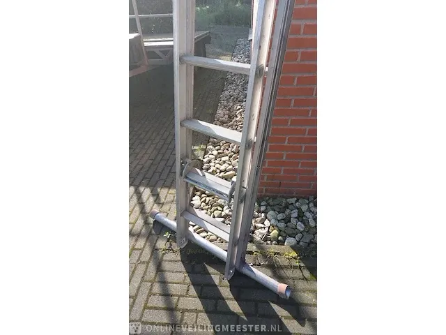 2-delige ladder 2x 12 sports - afbeelding 5 van  6