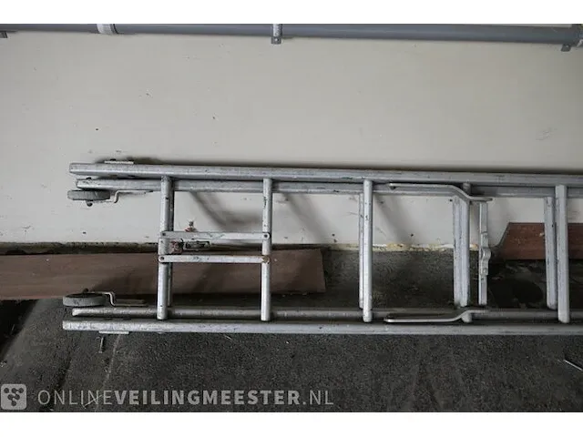 2-delige ladder, 2x17 sports - afbeelding 3 van  3