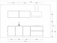 2-delige rechtopgestelde keuken - afbeelding 2 van  7