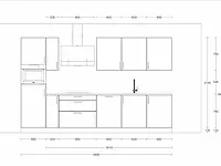 2-delige rechtopgestelde keuken - afbeelding 2 van  5