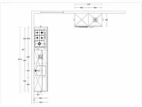 2-delige rechtopgestelde keuken - afbeelding 2 van  6