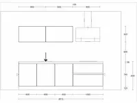 2-delige rechtopgestelde keuken - afbeelding 2 van  7