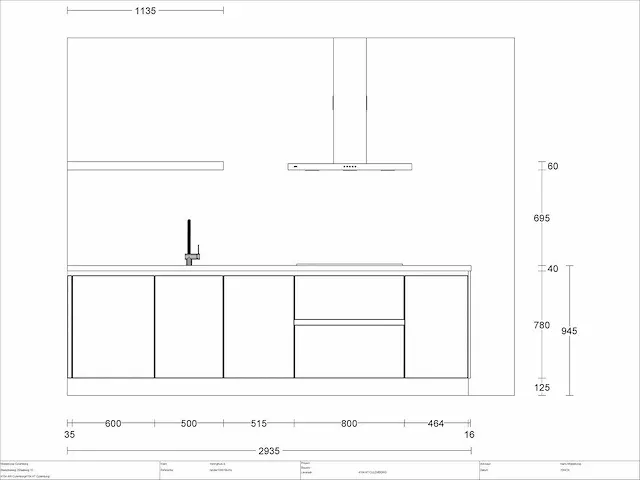 2-delige rechtopgestelde keuken - afbeelding 5 van  10