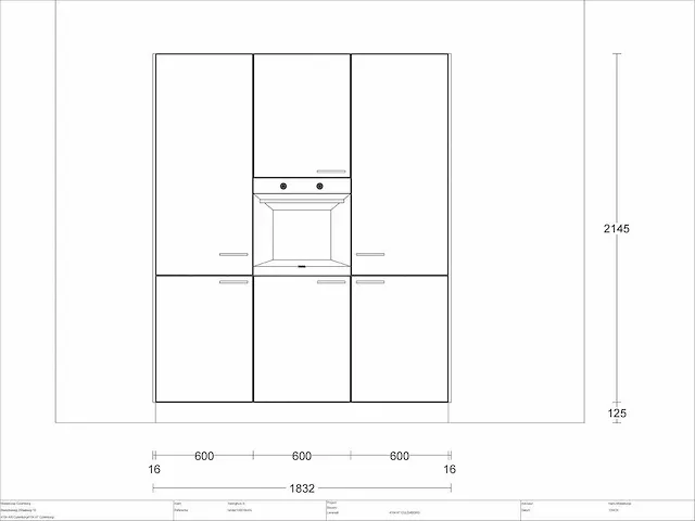 2-delige rechtopgestelde keuken - afbeelding 6 van  10
