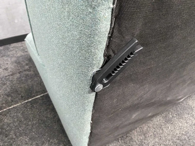 2-delige sofa mintgroen gestoffeerd - afbeelding 5 van  14