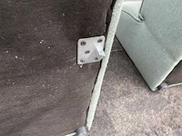 2-delige sofa mintgroen gestoffeerd - afbeelding 6 van  14