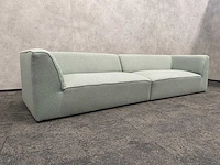 2-delige sofa mintgroen gestoffeerd - afbeelding 7 van  14