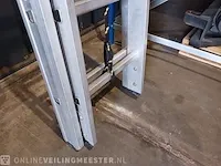 2-delige trekladder, 2x18 - afbeelding 2 van  5