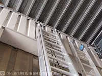 2-delige trekladder, 2x18 - afbeelding 3 van  5