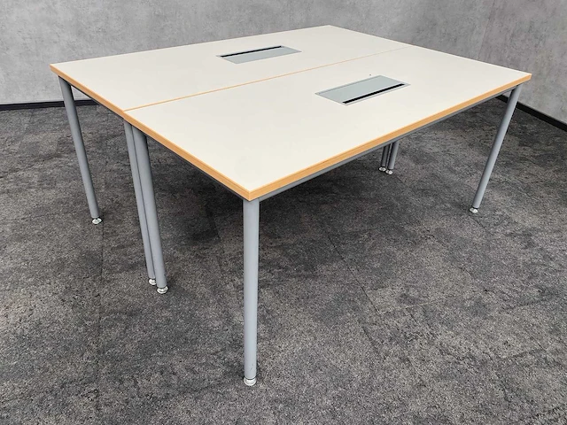 2-delige vergadertafel 160x120 - afbeelding 1 van  11