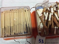 2 dozen diverse kantklossen - afbeelding 2 van  2