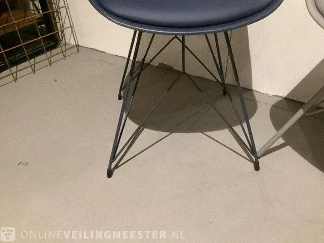 2 eetkamerstoelen bjorn, blaauw/grijs - afbeelding 3 van  5