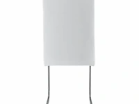 2 eetkamerstoelen / stoel - vegas - kunstleer - wit - afbeelding 7 van  10