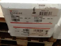 2 elektrische kachel drl, tego roundline, wit - afbeelding 2 van  2