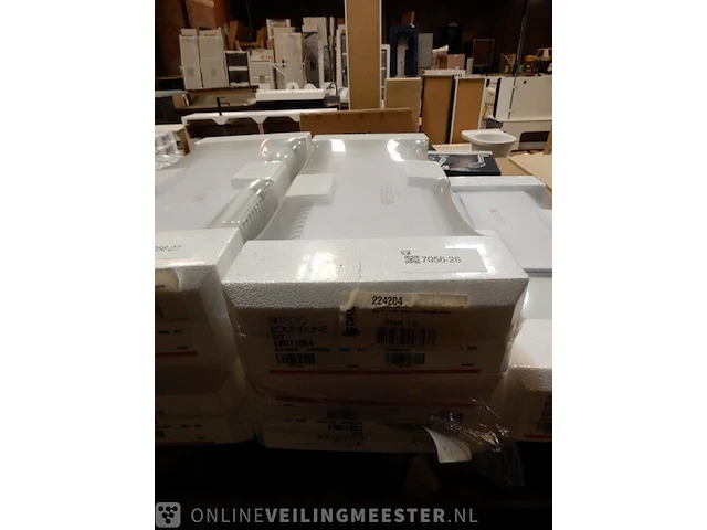2 elektrische kachel drl, tego roundline, wit - afbeelding 1 van  5