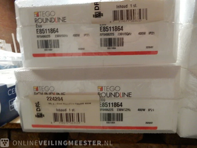 2 elektrische kachel drl, tego roundline, wit - afbeelding 5 van  5