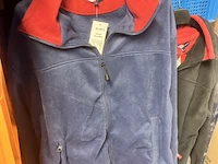 2 fleecevesten blauw mt xs en zwart mt s, retour uit verkoop