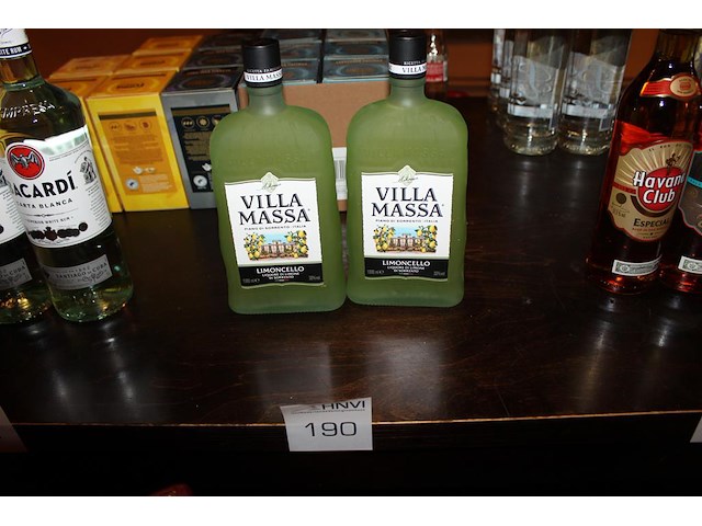 2 flessen limoncello villa massa - afbeelding 1 van  2