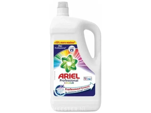 2 flessen wasmiddel vloeibaar ariel, bonte was - afbeelding 1 van  3