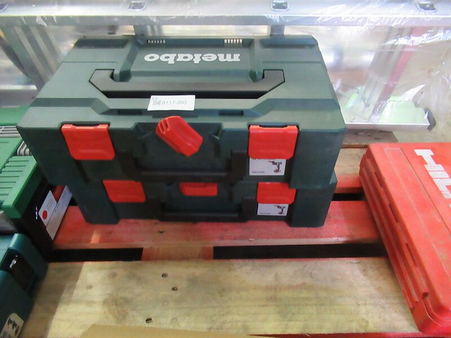 2 gereedschapkoffer (leeg) metabo - afbeelding 1 van  3