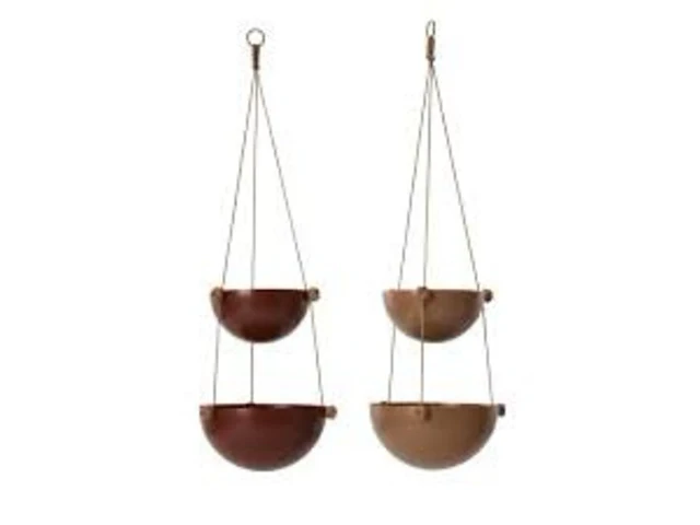2 hangpot oyoy, pif paf puf, nougat - afbeelding 1 van  3