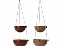2 hangpot oyoy, pif paf puf, nougat - afbeelding 1 van  3