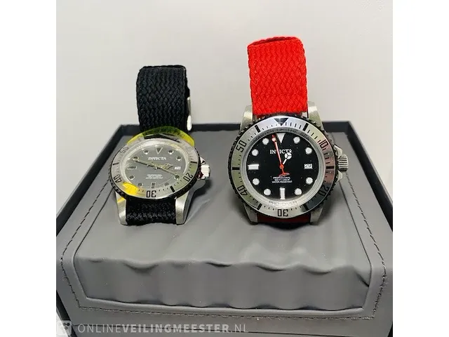 2 horloges - invicta master of the sea limited edition duo set - afbeelding 3 van  14