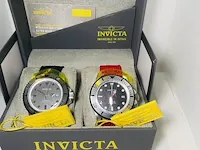 2 horloges - invicta master of the sea limited edition duo set - afbeelding 1 van  14