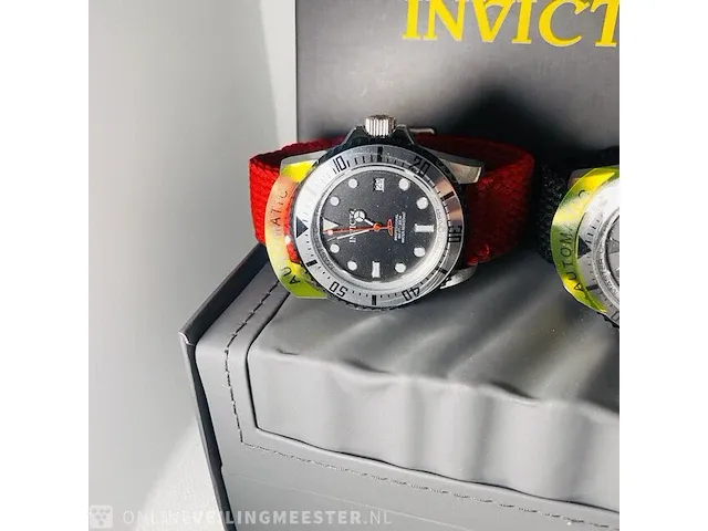 2 horloges - invicta master of the sea limited edition duo set - afbeelding 8 van  14