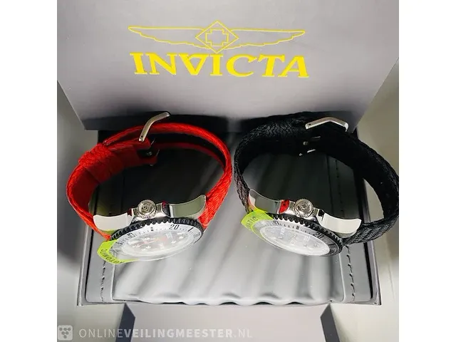 2 horloges - invicta master of the sea limited edition duo set - afbeelding 11 van  14