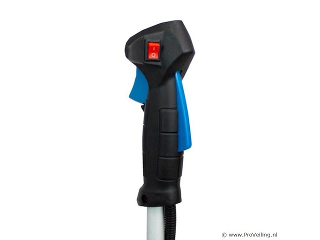 2-in-1 benzine bosmaaierset / grastrimmer / trimmer met draadkop - 31 cm - 4-takt - blauw - afbeelding 12 van  12